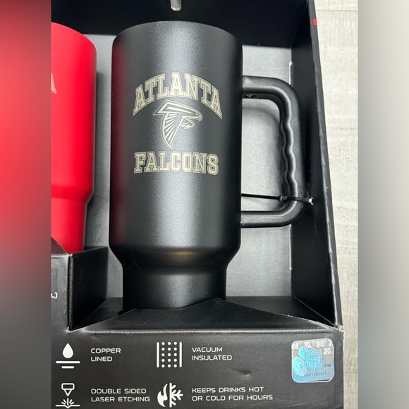 Atlanta Falcons NCAA 24/40oz Travel Tumbler No Lid Included New - Picture 5 of 8